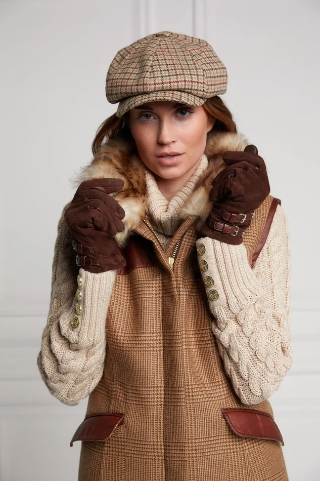 Baker Boy Cap Charlton Tweed Women Holland Cooper Hats
