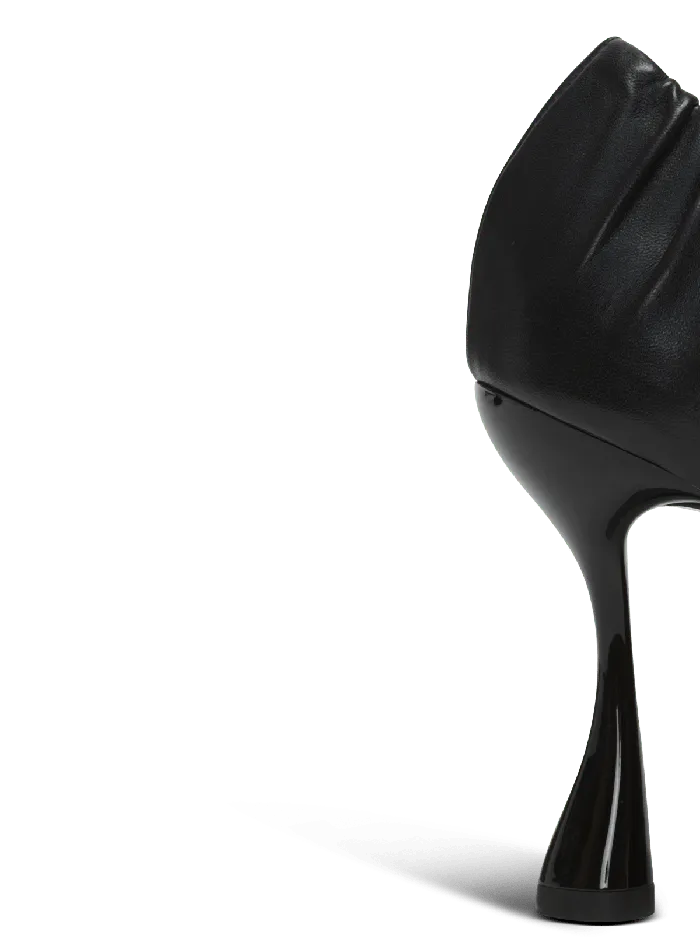 Balmain High Heels and Pumps Women Eden Pumps In Gathered Lambskin Black