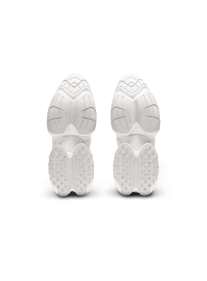 Balmain Sneakers Men Neoprene And Leather Unicorn Lowtop Sneakers White