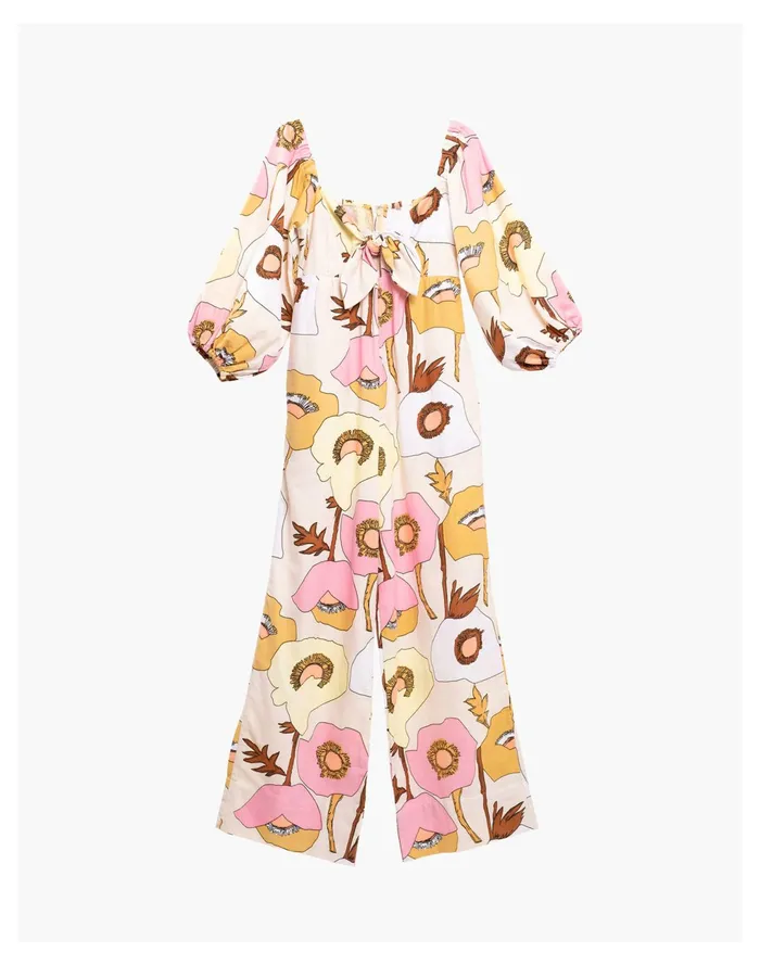 BEL KAZAN Juna Jumpsuit In Print Multi Women Madewell Jumpsuits and Overalls BEL KAZAN Juna Jumpsuit In Print Multi Women Madewell Jumpsuits and Overalls