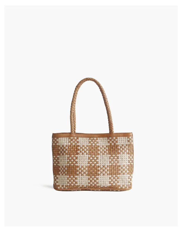 BEMBIEN Ella Bag Brown Multi Women Madewell Totes