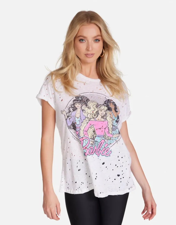 Bess Barbie and Friends White Women039s Lauren Moshi Short Sleeve