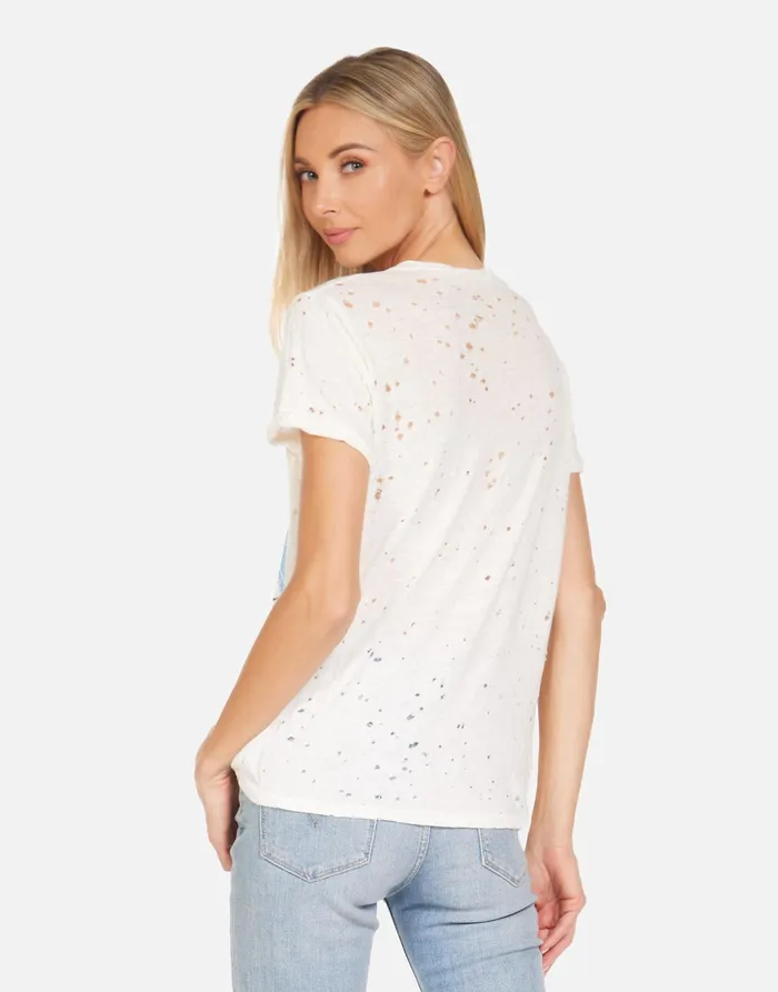 Bess The GOGO039s Vacation Tour Milk Women039s Lauren Moshi Short Sleeve