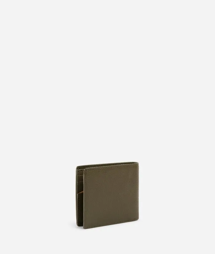 Beta Leather Small Wallet Military Green Man Alviero Martini Wallets