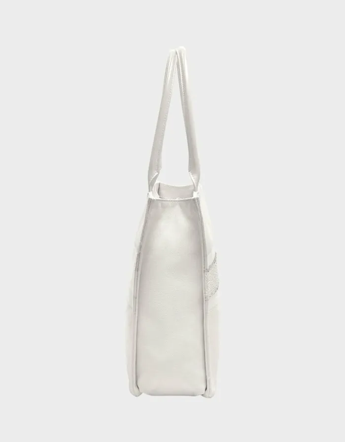 Betsey Johnson Women BRIDE TOTE WHITE Betsey Johnson Women BRIDE TOTE WHITE