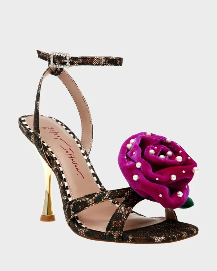 Betsey Johnson Women CARLOS LEOPARD MULTI