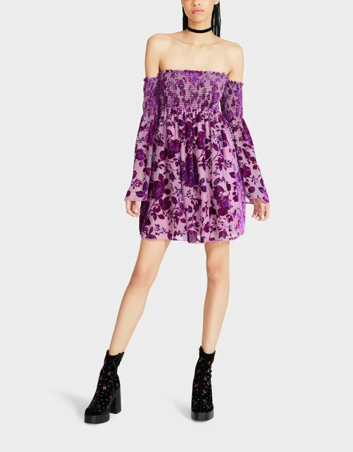 Betsey Johnson Women ESSIE MINI DRESS PINK Pink