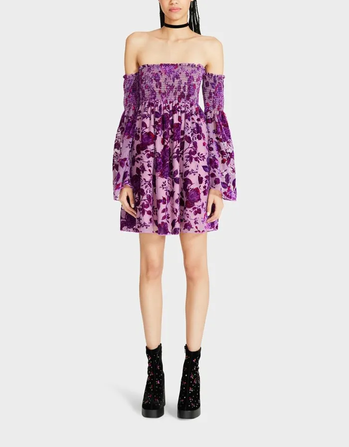 Betsey Johnson Women ESSIE MINI DRESS PINK Pink