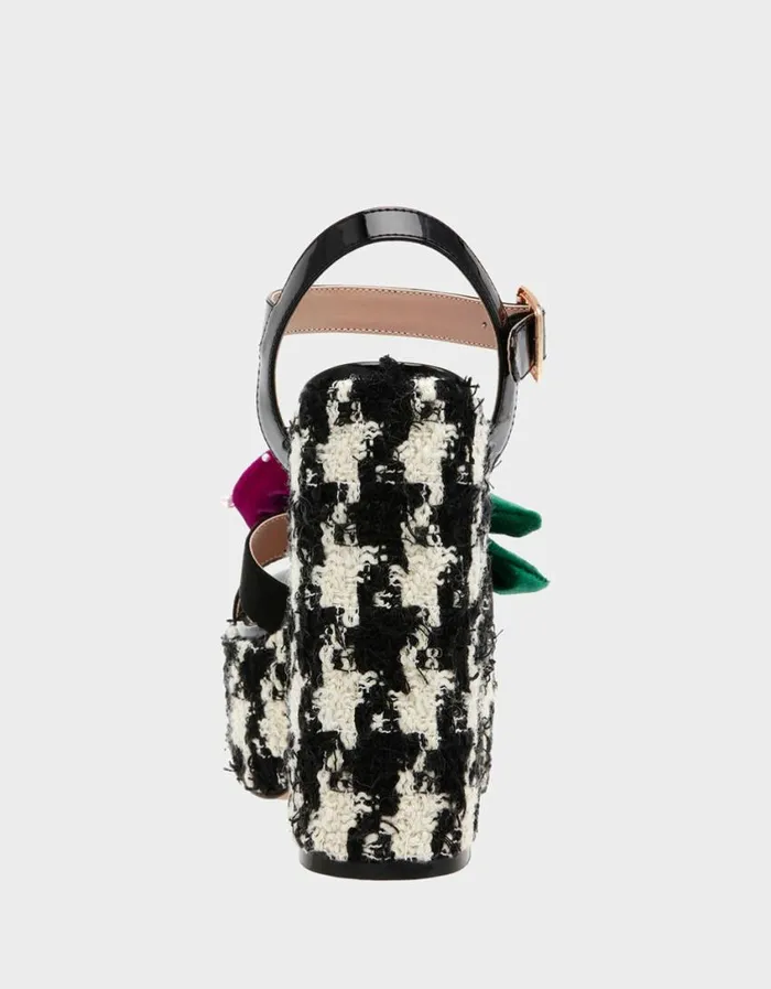 Betsey Johnson Women EUGENE BLACKWHITE Black White Betsey Johnson Women EUGENE BLACKWHITE Black White