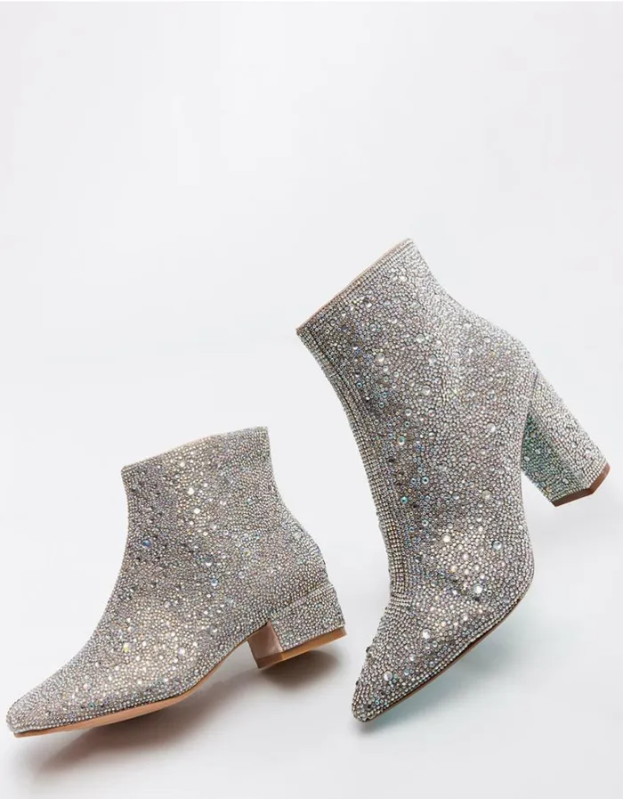 Betsey Johnson Women KIDS039 CADY SILVER