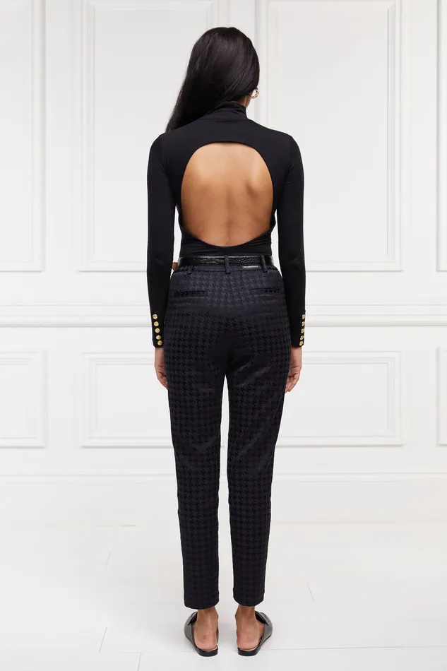 Bexley Tailored Trouser Houndstooth Jacquard Women Holland Cooper Trousers