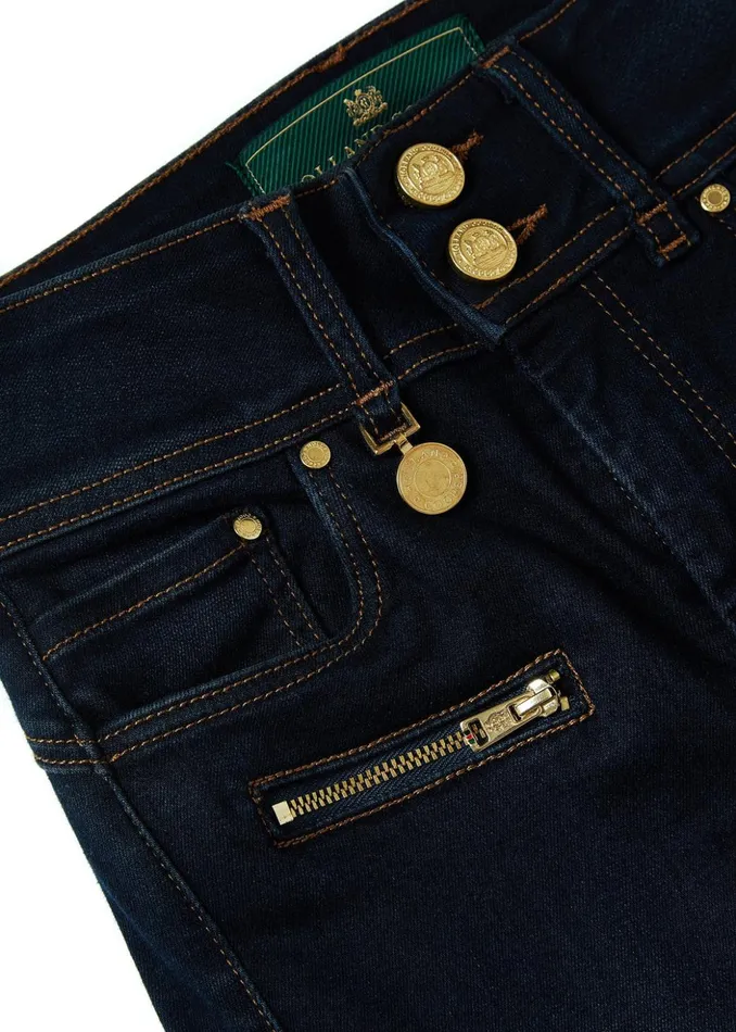 Biker Jean Deep Indigo Women Holland Cooper Jeans Biker Jean Deep Indigo Women Holland Cooper Jeans