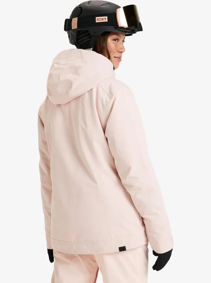 Billie 8211 Snow Jacket Pink Salt Women Roxy Jackets and Coats