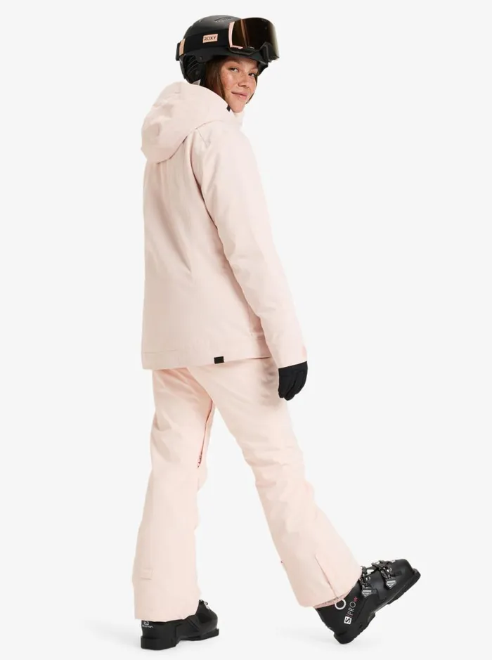 Billie 8211 Snow Jacket Pink Salt Women Roxy Jackets and Coats