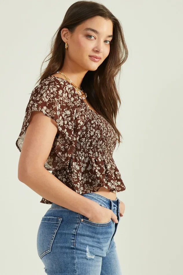 Blouses Briar Flutter Sleeve Top Altar8217d State Women