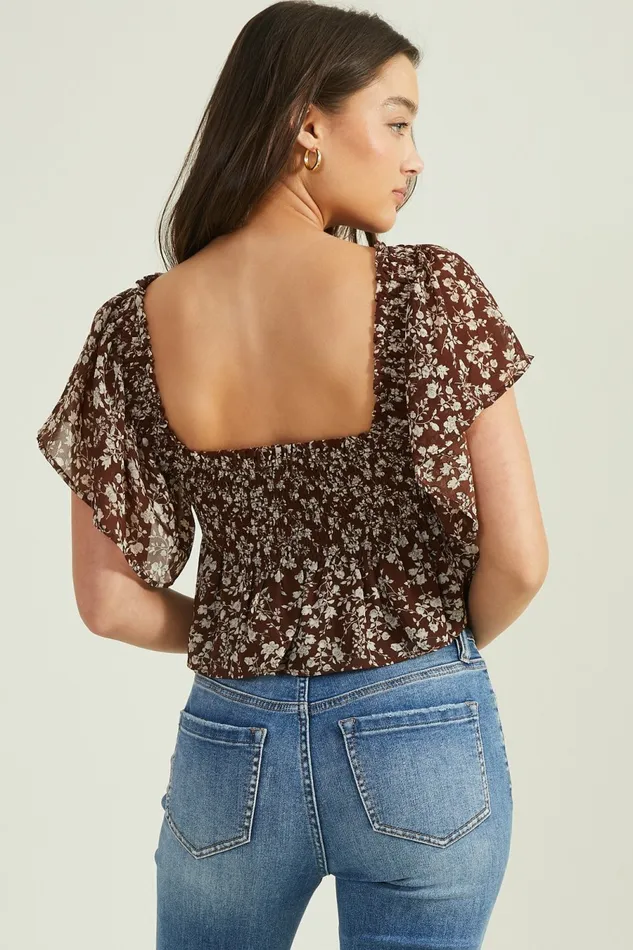 Blouses Briar Flutter Sleeve Top Altar8217d State Women