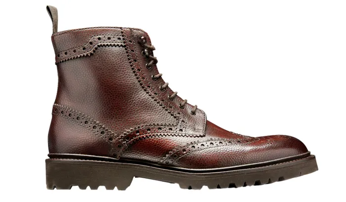 Bodmin 8211 Brandy Grain Mens Barker Shoes Mens Boots