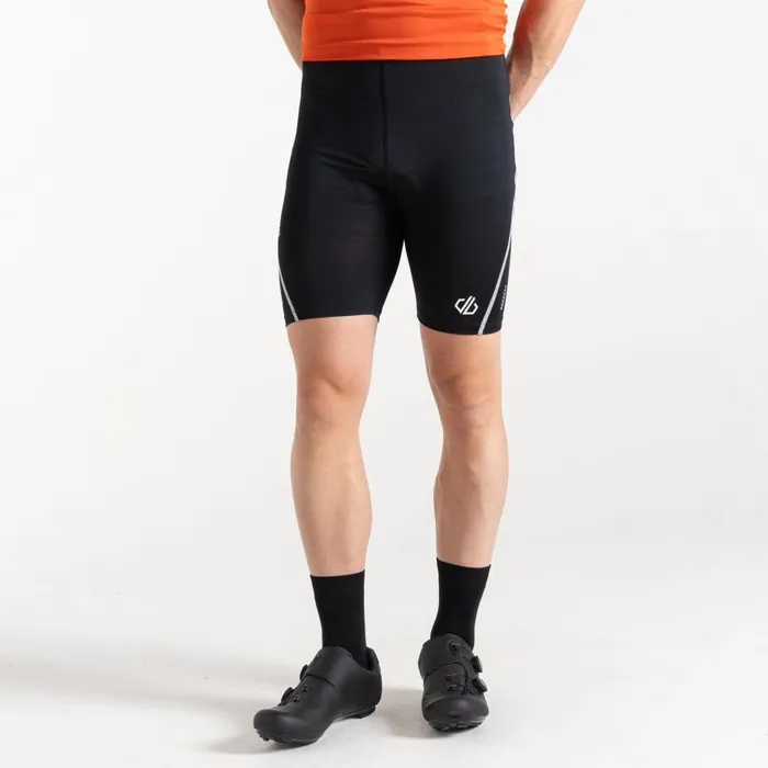 Bold Reflective Cycling Shorts Black Men Dare 2b Cycling Tights and Trousers
