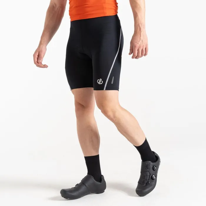 Bold Reflective Cycling Shorts Black Men Dare 2b Cycling Tights and Trousers