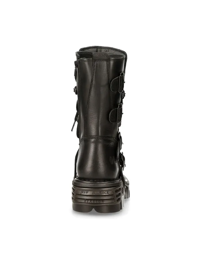 Boot Black Reactor M373S18 WomenMen Military New Rock Boot Black Reactor M373S18 WomenMen Military New Rock