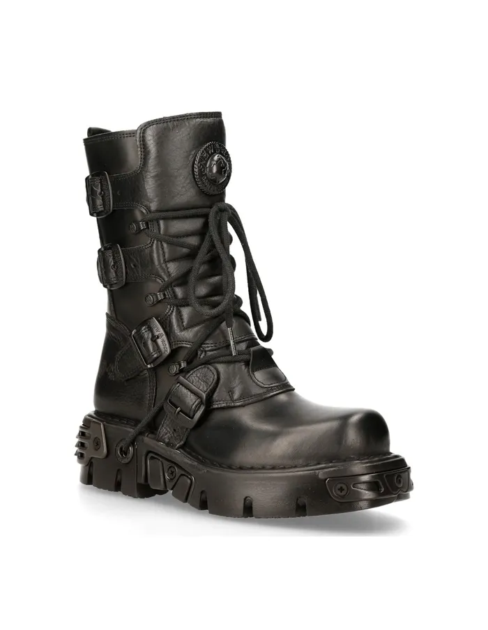 Boot Black Reactor M373S18 WomenMen Military New Rock Boot Black Reactor M373S18 WomenMen Military New Rock