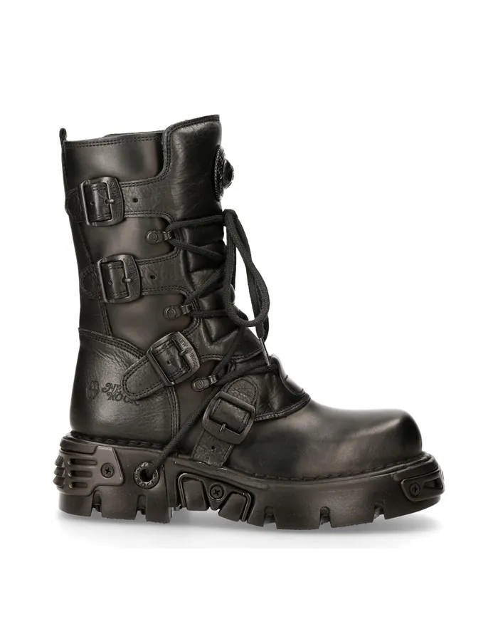 Boot Black Reactor M373S18 WomenMen Military New Rock Boot Black Reactor M373S18 WomenMen Military New Rock