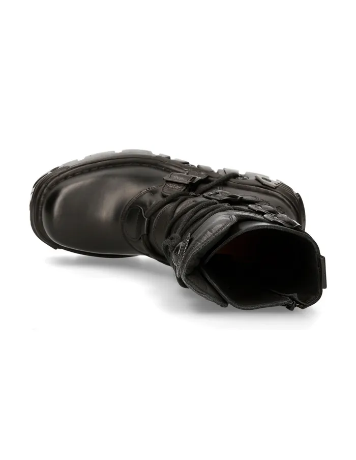 Boot Black Reactor M373S18 WomenMen Military New Rock Boot Black Reactor M373S18 WomenMen Military New Rock