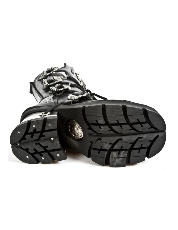 Boot Metallic M1029C1 Boots New Rock WomenMen Boot Metallic M1029C1 Boots New Rock WomenMen