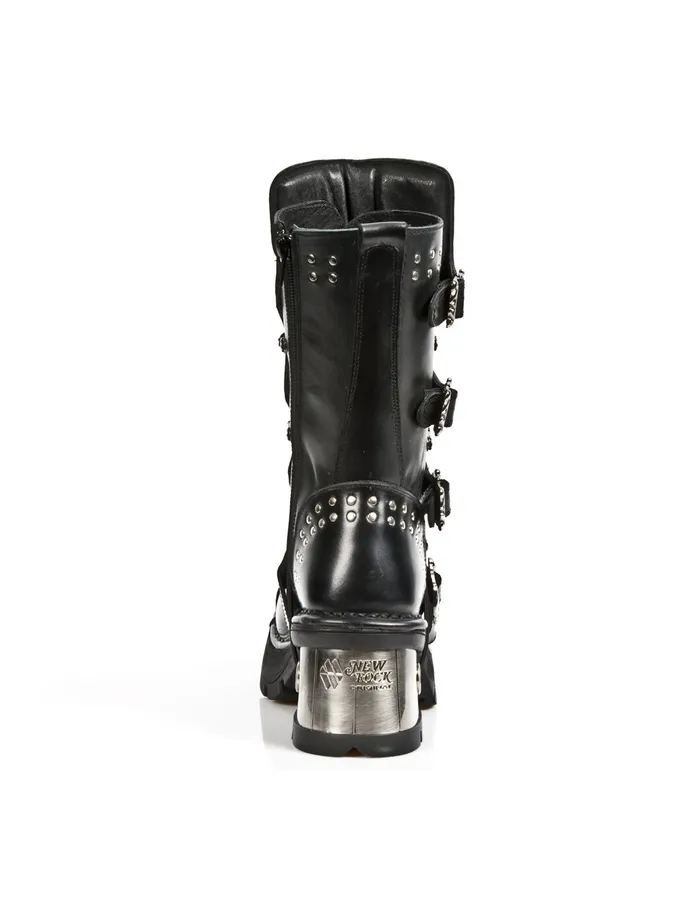 Boot Metallic M1029C1 Boots New Rock WomenMen Boot Metallic M1029C1 Boots New Rock WomenMen