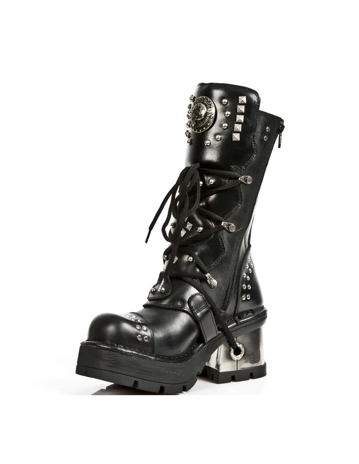 Boot Metallic M1029C1 Boots New Rock WomenMen Boot Metallic M1029C1 Boots New Rock WomenMen