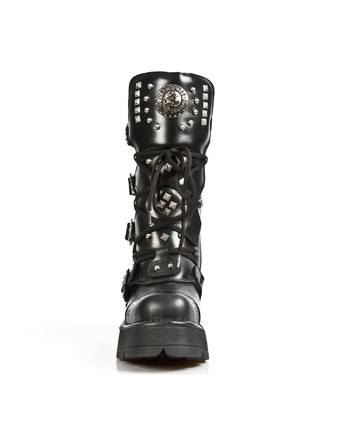 Boot Metallic M1029C1 Boots New Rock WomenMen Boot Metallic M1029C1 Boots New Rock WomenMen