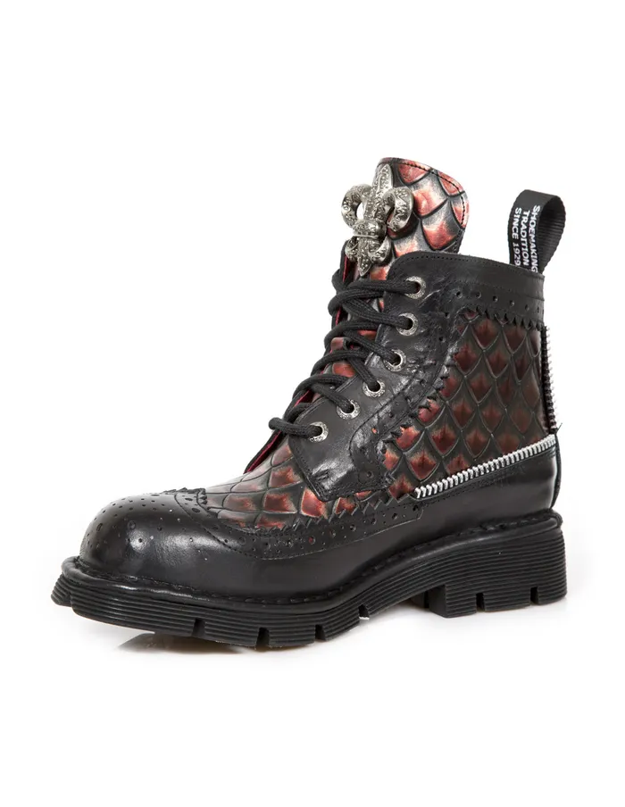 Boot Metallic MMili121C1 WomenMen Boots New Rock Boot Metallic MMili121C1 WomenMen Boots New Rock