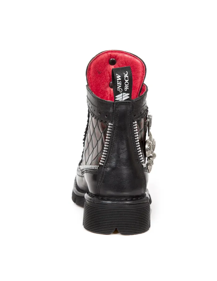 Boot Metallic MMili121C1 WomenMen Boots New Rock Boot Metallic MMili121C1 WomenMen Boots New Rock