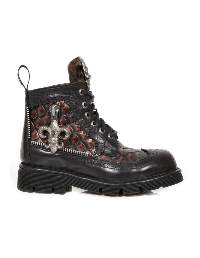 Boot Metallic MMili121C1 WomenMen Boots New Rock Boot Metallic MMili121C1 WomenMen Boots New Rock
