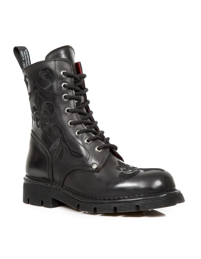 Boot Metallic MNewmili118S1 Military New Rock WomenMen Boot Metallic MNewmili118S1 Military New Rock WomenMen