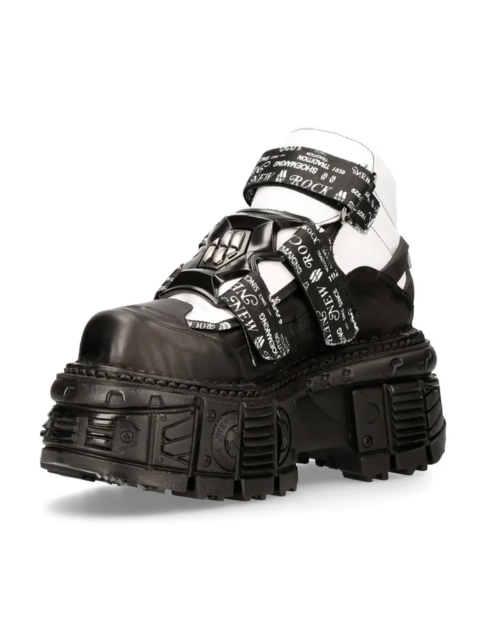 Booties New Rock WomenMen Ankle Boot Imperfect MTank014C1 Booties New Rock WomenMen Ankle Boot Imperfect MTank014C1