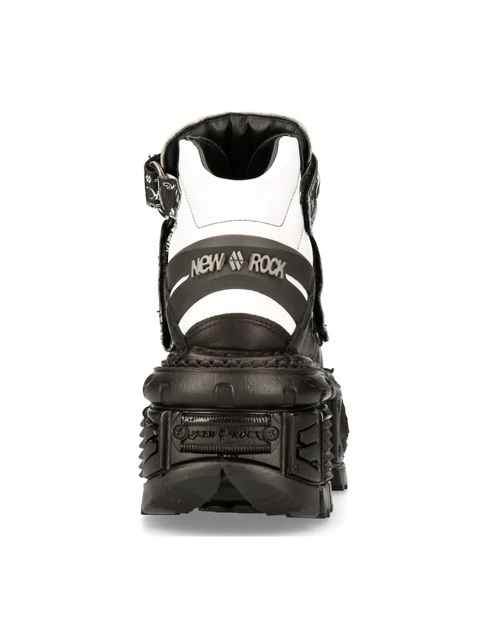 Booties New Rock WomenMen Ankle Boot Imperfect MTank014C1 Booties New Rock WomenMen Ankle Boot Imperfect MTank014C1