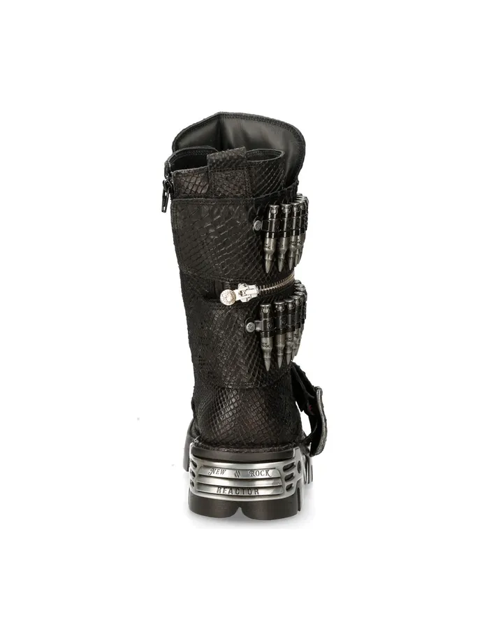 Boots New Rock WomenMen Boot Metallic M301C2