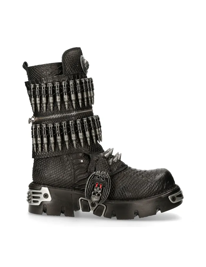 Boots New Rock WomenMen Boot Metallic M301C2
