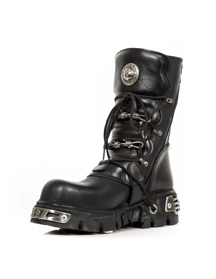Boots New Rock WomenMen Boot Metallic M393C1