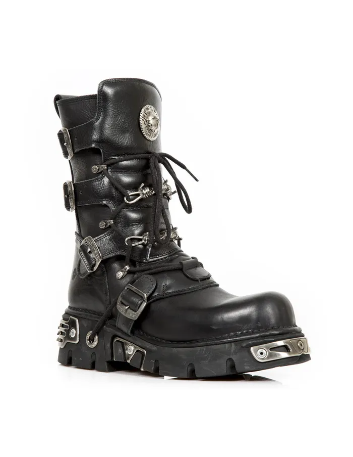 Boots New Rock WomenMen Boot Metallic M393C1