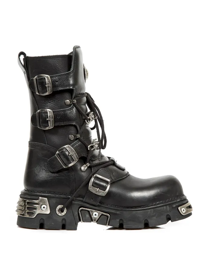 Boots New Rock WomenMen Boot Metallic M393C1