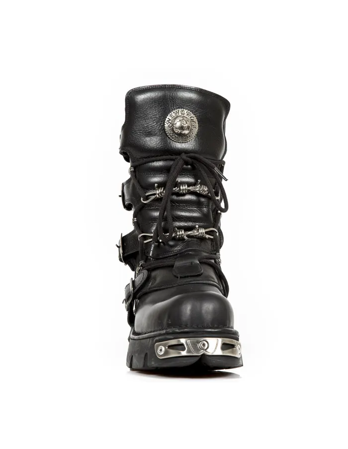 Boots New Rock WomenMen Boot Metallic M393C1