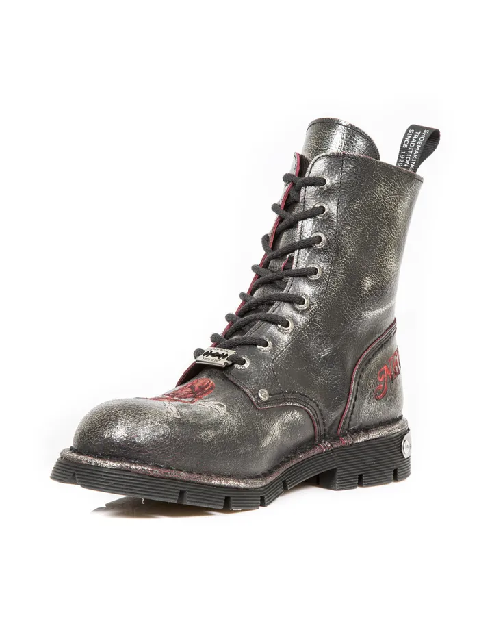 Boots New Rock WomenMen Boot Metallic MNewmili85C7 Boots New Rock WomenMen Boot Metallic MNewmili85C7