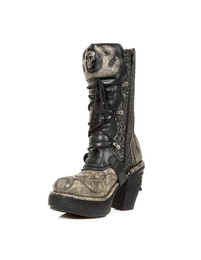 Boots New Rock Women Metallic M8373Cz4 Boots New Rock Women Metallic M8373Cz4