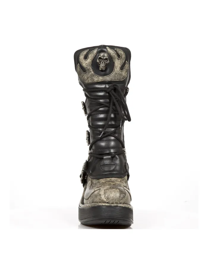Boots New Rock Women Metallic M8373Cz4 Boots New Rock Women Metallic M8373Cz4