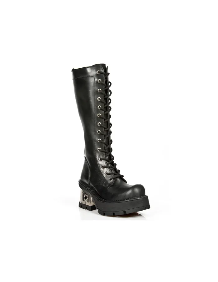 Boots WomenMen New Rock High Boot Metallic M237C1