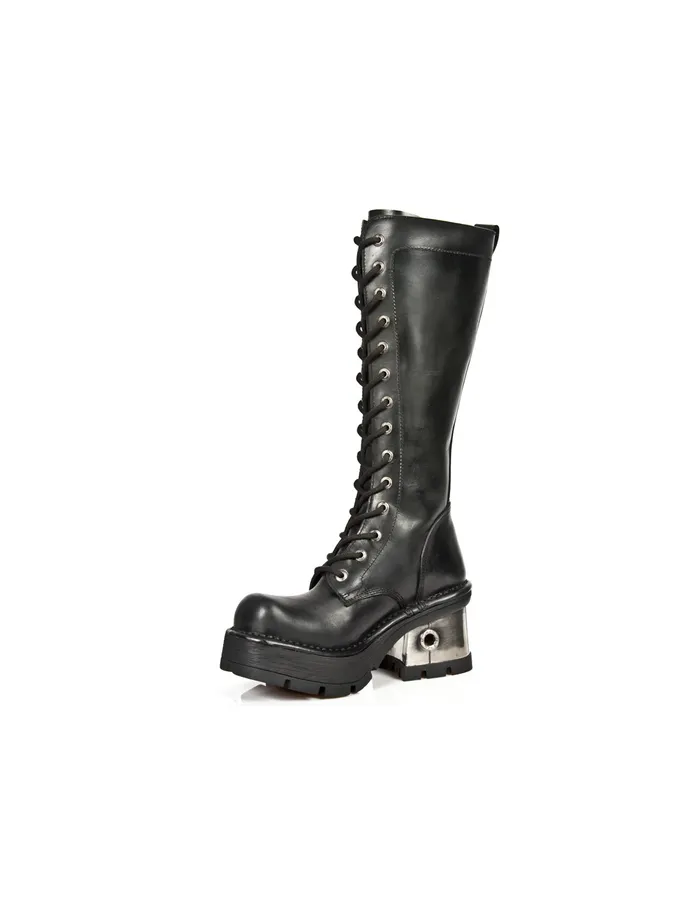 Boots WomenMen New Rock High Boot Metallic M237C1
