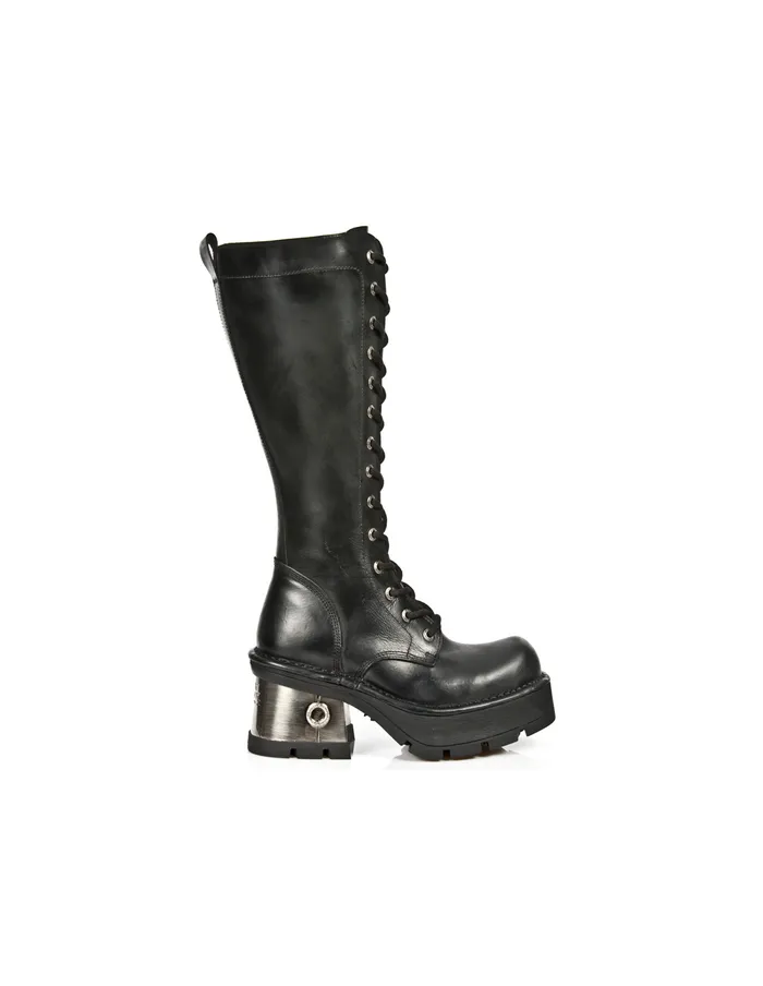 Boots WomenMen New Rock High Boot Metallic M237C1