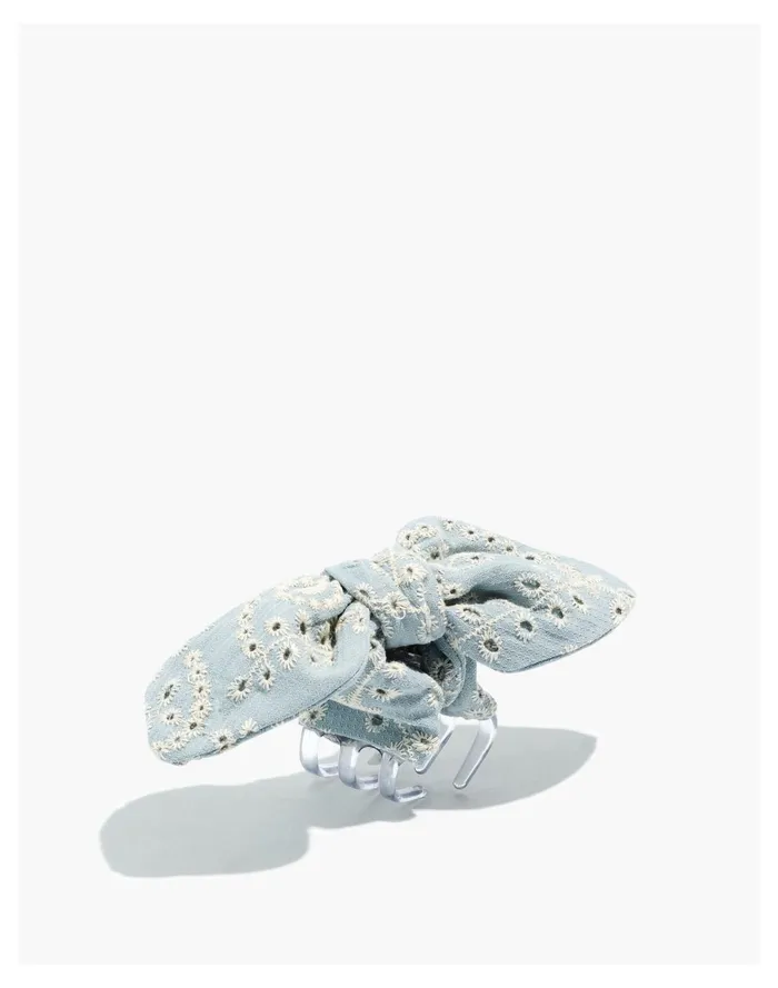 Bow Claw Hair Clip Terrace Blue Women Madewell Hair Accessories